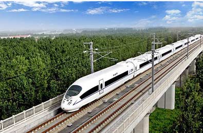 High speed rail parts