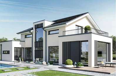 Fully assembled Villa